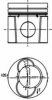KOLBENSCHMIDT 94801600 Piston